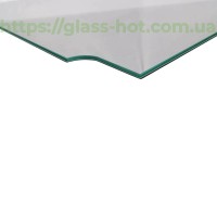 Внутреннее стекло двери для духовки Constructa (Конструкта) 00685401 прозрачное