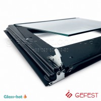 Внутрішнє скло 485х435 мм без шовкографії для духовки плити GEFEST 1200, 1300, 1500, 6100, 6300, 6500, 6502...