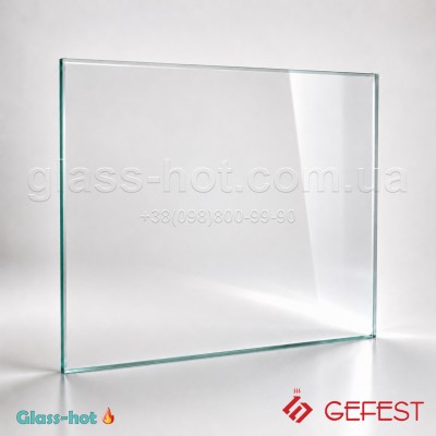Скло дверей духовки плити Gefest 485х435 мм прозоре 1200.18.0.004-01 — фото 2 Скло дверей духовки плити Gefest 485х435 мм прозоре 1200.18.0.004-01 — фото 2