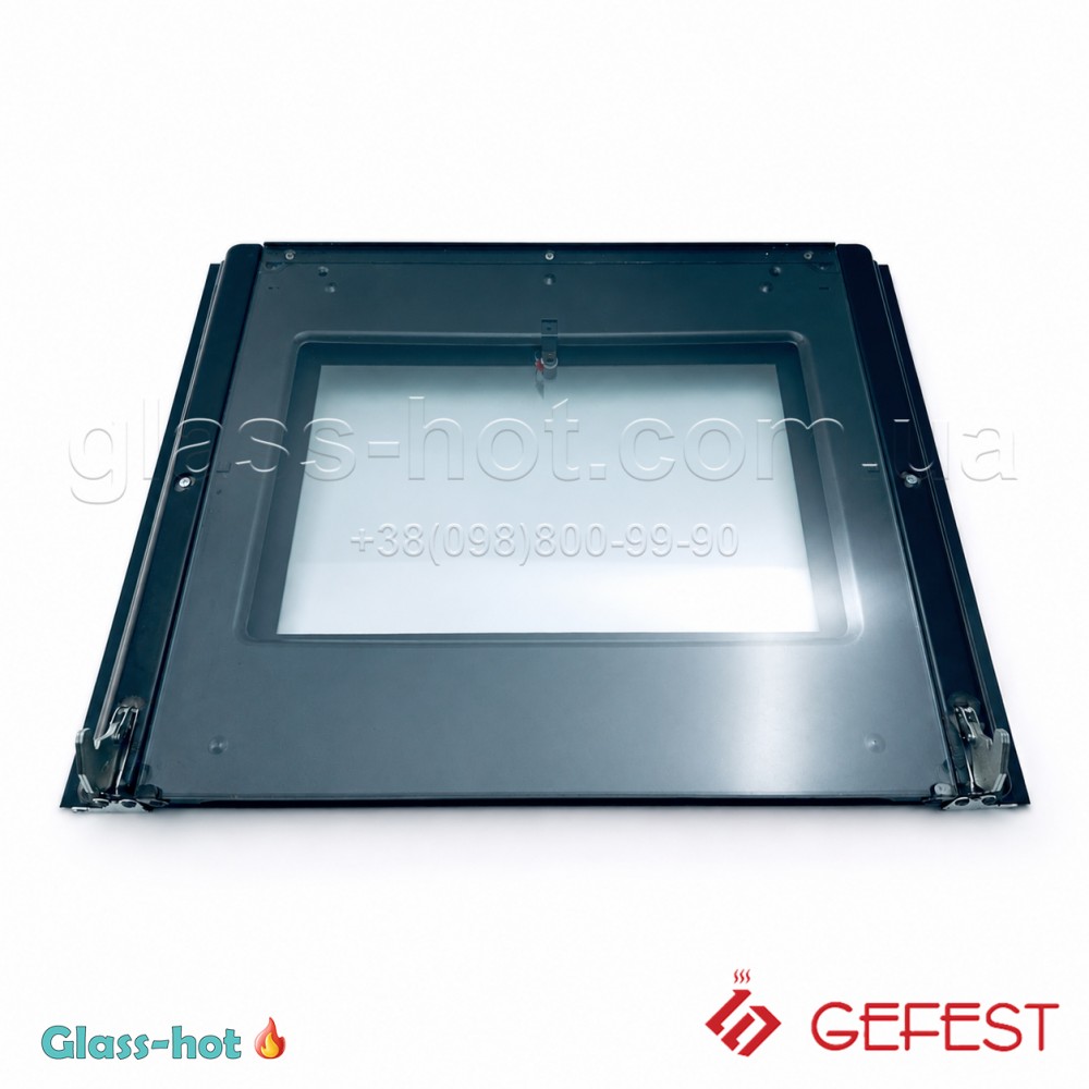 Дверцята духовки Gefest після встановлення внутрішнього скла 485×435 мм