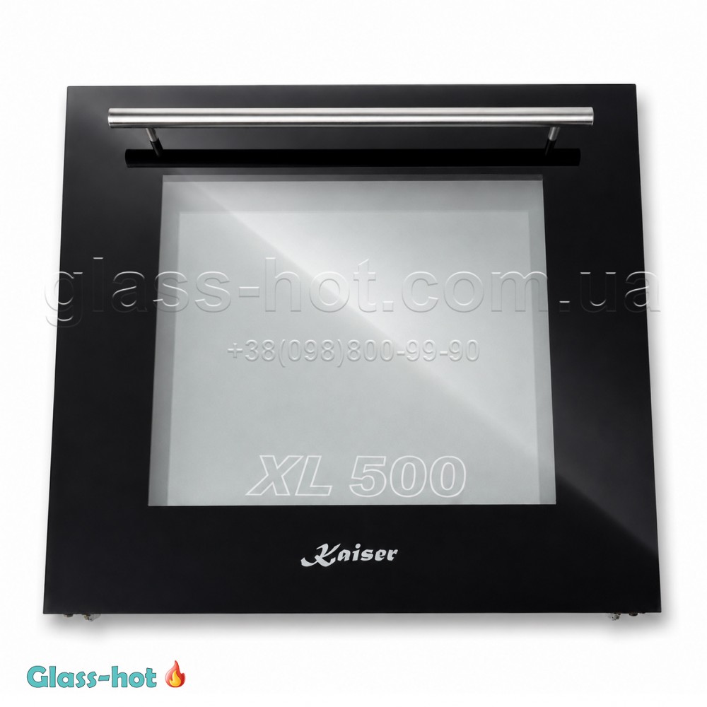 Дверцята духовки Kaiser XL500 після встановлення зовнішнього скла